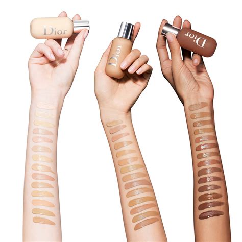 dior backstage face and body foundation swatches|Dior Backstage foundation sephora.